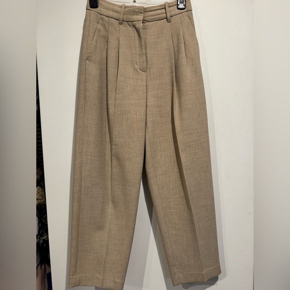 Wilfred Pants - Wilfred Cream High-Waisted Trousers